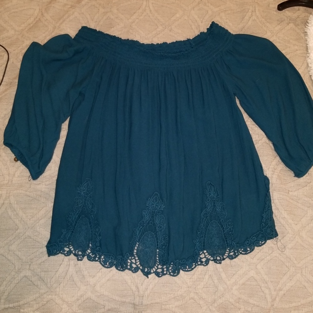 Xhilaration off the shoulder blouse